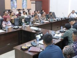 Bupati Abusama, SH., Pimpin Rapat Koordinasi Persiapan Rapat Paripurna HUT Ke-22 Kabupaten OKU Selatan