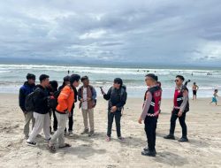Polres Pesisir Barat Siagakan Personel di Lokasi Wisata Selama Libur Akhir Tahun