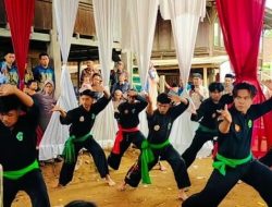 Pagar Nusa Cimande Lampung Barat Tetap Eksis dan Gemparkan Pernikahan Anggota dengan Atraksi Pencak Silat Spektakuler