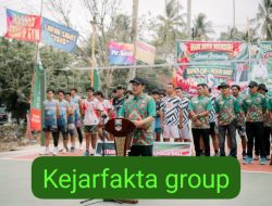 Bupati Pesisir Barat Resmi Buka Turnamen Bola Voli Semi Open Bupati Cup 2026