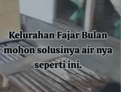Video Genangan Air di Belakang SMPN 1 Way Tenong Viral, Lurah Pajar Bulan Siap Turun Cek Lokasi