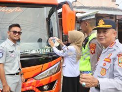 Pemkab Pesisir Barat Lakukan Ramp Check Bus Jelang Mudik Lebaran 2026