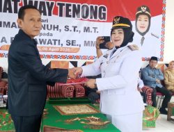 Sertijab Camat Way Tenong, Tongkat Estafet Kepemimpinan Resmi Beralih