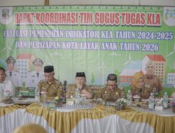 Target Nindya, Wabup Pesisir Barat Buka Rapat Gugus Tugas KLA 2026