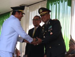 Polres Pesisir Barat Hadiri HUT ke-13, Tegaskan Komitmen Jaga Keamanan dan Dukung Pembangunan