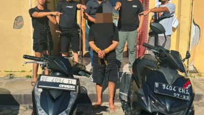 Sat Reskrim Polres Pesisir Barat Gerak Cepat Ungkap Kasus Pencurian Motor, Pelaku Ditangkap
