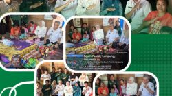 Wujudkan Kepedulian, Pembina Yayasan Krui Maju Sejahtera dan Kadis Sosial Kunjungi Penyandang Disabilitas di Pekon Ulok Manik