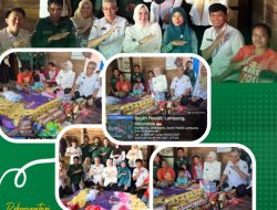 Wujudkan Kepedulian, Pembina Yayasan Krui Maju Sejahtera dan Kadis Sosial Kunjungi Penyandang Disabilitas di Pekon Ulok Manik