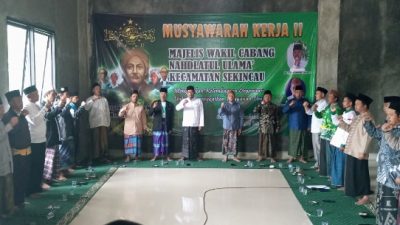MWC NU Sekincau Gelar Musyawarah Kerja II, Perkuat Kelembagaan untuk Pelayanan Umat