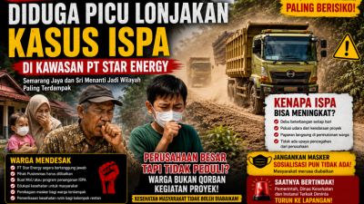 Diduga Terjadi Lonjakan ISPA di Sekitar PT Star Energy, Warga Minta Penanganan Serius dan Kolaborasi dengan Puskesmas