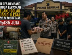 Diduga Ada Dugaan Pelepasan Terduga Pelaku Penyalahgunaan Solar Subsidi, Polres Rembang Diminta Berikan Klarifikasi